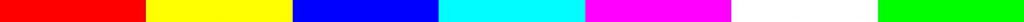 Şerit LED renk grubu resimde ki gibidir. Şerit LED RGB renklerden oluşur. Şerit LED'ler de sekiz farklı renk seçeneği mevcuttur.