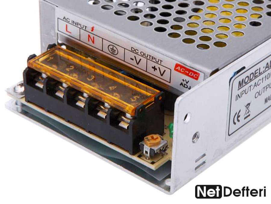 LED Trafosu ve Elektrik Hattı Kablo Bağlantısı