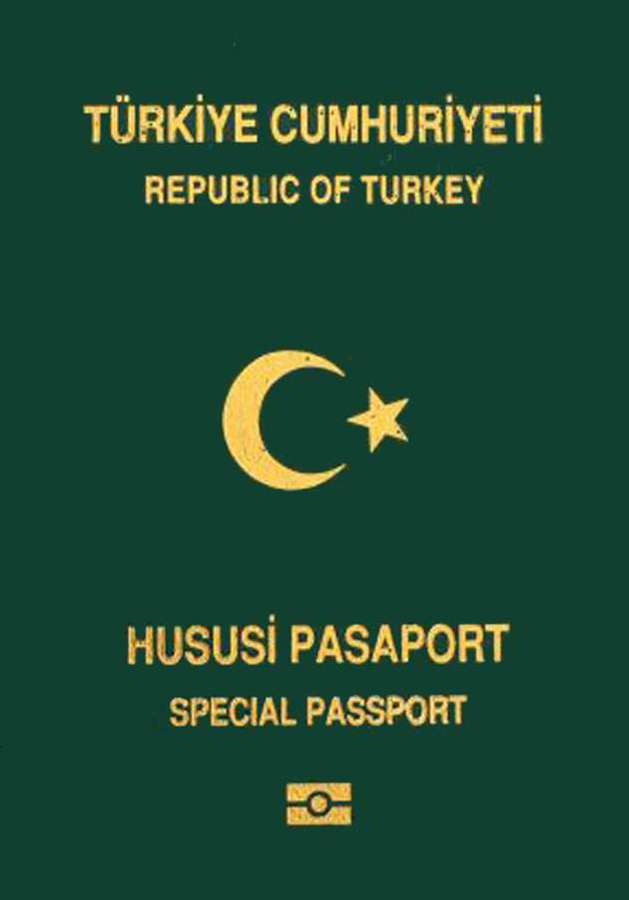 Hususi Pasaport (Yeşil Pasaport)